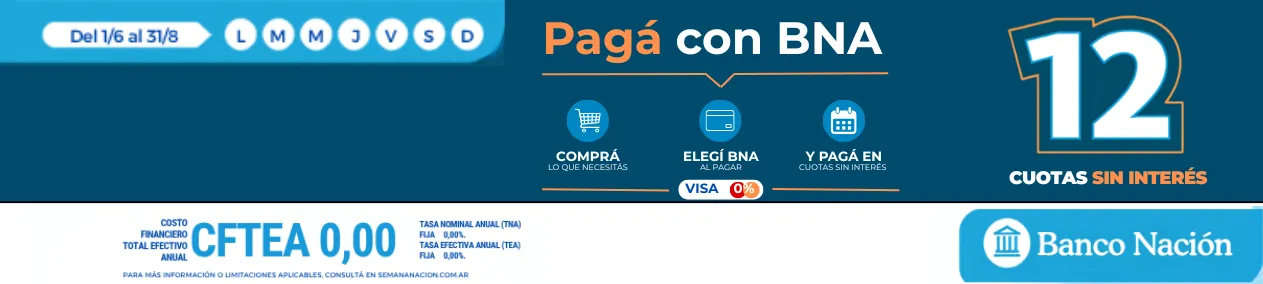 12 CUOTAS BNA